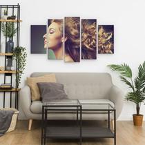 Quadro decorativo salão de beleza em mdf