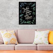 Quadro Decorativo Salmo 23 - O Senhor é Meu Pastor 45x34cm