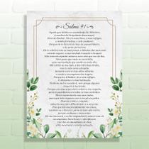 Quadro Decorativo Salmo 91 - 02 Quadro Decorativo Salmo 91 - 02