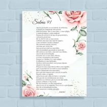 Quadro Decorativo Salmo 91 - 03 Quadro Decorativo Salmo 91 - 03