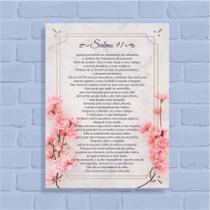 Quadro Decorativo Salmo 91 Quadro Decorativo Salmo 91