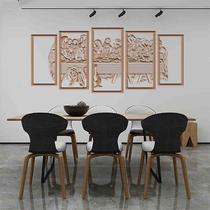 Quadro Decorativo Santa Ceia Vazado MDF 3mm