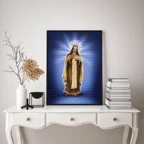 Quadro Decorativo Santa Efigênia 24X18Cm - Com Vidro