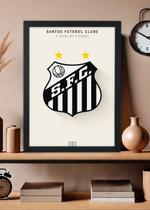 Quadro Decorativo Santo time monstruoso - Com Vidro Tamanho:21cm x 30cm (A4)