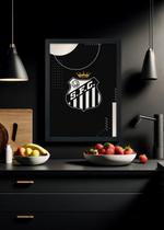 Quadro Decorativo Santo time que faz valer - Com Vidro Tamanho:21cm x 30cm (A4)