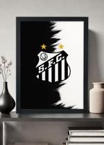 Quadro Decorativo Santo time vitorioso - Com Vidro Tamanho:21cm x 30cm (A4)