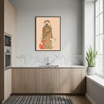 Quadro Decorativo São Francisco de Assis Animais - 70x50cm Quadro Decorativo São Francisco de Assis Animais - 70x50cm