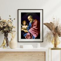 Quadro Decorativo São Mateus - 60x48cm Quadro Decorativo São Mateus - 60x48cm