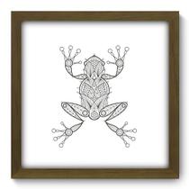 Quadro Decorativo - Sapo - 33cm x 33cm - 209qdsm Quadro Decorativo - Sapo - 33cm x 33cm - 209qdsm