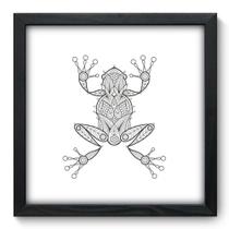 Quadro Decorativo - Sapo - 33cm x 33cm - 209qdsp Quadro Decorativo - Sapo - 33cm x 33cm - 209qdsp
