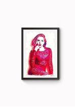 Quadro Decorativo Scarlett Johansson