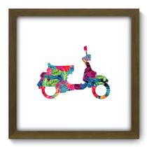 Quadro Decorativo - Scooter - 33cm x 33cm - 456qddm