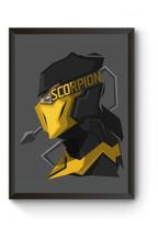 Quadro Decorativo Scorpion Quadro Decorativo Scorpion