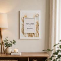 Quadro Decorativo "Se Deus é por nós,quem será contra nós" Quadro Decorativo "Se Deus é por nós,quem será contra nós"