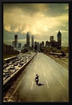 Quadro Decorativo Série The Walking Dead Moldura 42x29cm
