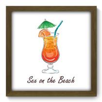 Quadro Decorativo - Sex On The Beach - 33cm x 33cm - 381qdcm