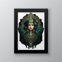 Quadro Decorativo Signo DeTouro 33x24cm