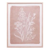 Quadro Decorativo Silent Bloom 40cm x 50cm x 2cm MDF Quadro Decorativo Silent Bloom 40cm x 50cm x 2cm MDF