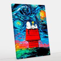 Quadro Decorativo Snoopy Canvas 50x70 - Foto Paulista