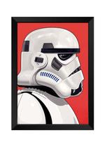 Quadro Decorativo Soldado Clone com acrílico A4