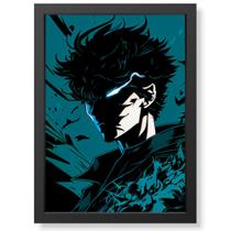 Quadro Decorativo Solo Leveling Sung Jin-Woo geek.frame anime presente otaku