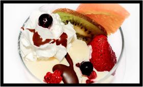 Quadro Decorativo Sorveteria Sorvetes Doces Pote Colher Lojas Escritório Com Moldura RC004 Quadro Decorativo Sorveteria Sorvetes Doces Pote Colher Lojas Escritório Com Moldura RC004