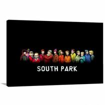Quadro decorativo South Park Tela em Tecido Quadro decorativo South Park Tela em Tecido