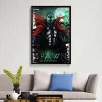Quadro Decorativo Spawn 40x60 cm Placa Decorativa em MDF para Decoração de interiores