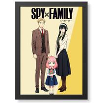 Quadro Decorativo Spy X Family geek.frame presente otaku anime quarto decoração sala criativo