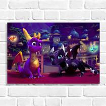 Quadro Decorativo Spyro Dawn of The Dragon Quadro Decorativo Spyro Dawn of The Dragon