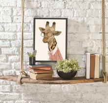 Quadro Decorativo Sr. Girafa 45X34Cm