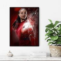 Quadro Decorativo Star Trek Mulher 45X34Cm