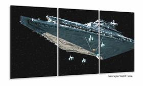Quadro Decorativo Star Wars A5 120x60 cm em tecido