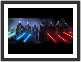 Quadro Decorativo Star Wars Darth Vader Geek Quartos Salas Decorações Com Moldura Quadro Decorativo Star Wars Darth Vader Geek Quartos Salas Decorações Com Moldura