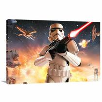 Quadro decorativo - Star Wars - Filmes - Tela em Tecido Canvas Quadro decorativo - Star Wars - Filmes - Tela em Tecido Canvas