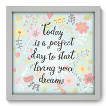 Quadro Decorativo - Start Living - 33cm x 33cm - 052qdrb