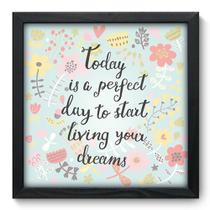 Quadro Decorativo - Start Living - 33cm x 33cm - 052qdrp