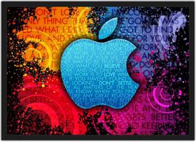 Quadro Decorativo Steve Jobs Informática Salas Decorações Com Moldura Quadro Decorativo Steve Jobs Informática Salas Decorações Com Moldura
