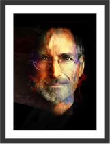 Quadro Decorativo Steve Jobs Informática Salas Decorações Com Moldura Quadro Decorativo Steve Jobs Informática Salas Decorações Com Moldura