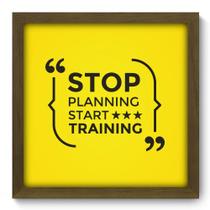 Quadro Decorativo - Stop - 33cm x 33cm - 073qdrm Quadro Decorativo - Stop - 33cm x 33cm - 073qdrm