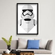 Quadro Decorativo Storm-Trooper 50x70 cm Placa Decorativa em MDF para Decoração de interiores