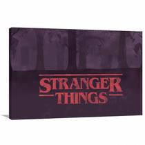 Quadro decorativo Stranger Things com Tela em Tecido Quadro decorativo Stranger Things com Tela em Tecido