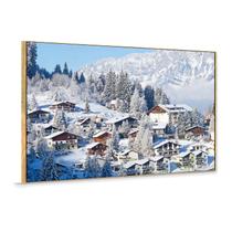 Quadro Decorativo Suíça Winter perfeito para quem ama momentos e a arte. Ideal para salas, quartos e escritórios.