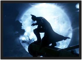 Quadro Decorativo Super Heróis Batman Com Moldura