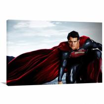 Quadro decorativo Super Homem - Tela em Tecido