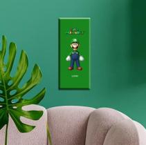 Quadro Decorativo Super Mario World 10x26