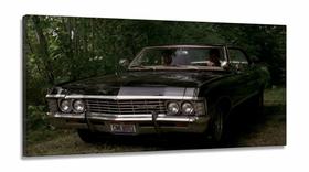 Quadro decorativo Supernatural - Impala Baby - em Tecido Canvas 130x60
