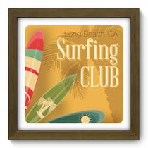 Quadro Decorativo - Surf - 22cm x 22cm - 047qdem