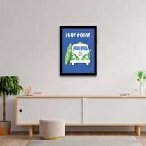 Quadro Decorativo Surf Point 45x34cm