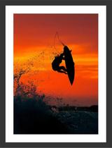 Quadro Decorativo Surf Surfista Mar Onda Praia Salas Decorações Com Moldura Quadro Decorativo Surf Surfista Mar Onda Praia Salas Decorações Com Moldura